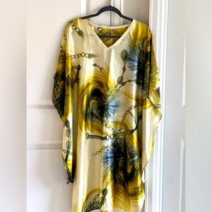 Lounge midi butterfly kaftan